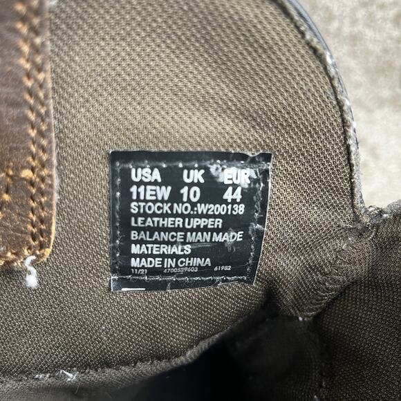 Mens Size 11 EW Wolverine Rancher Claw Wellington Work Boots American Flag READ - Picture 10 of 13